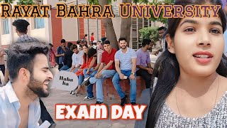 Exam Day 🥲 Rayat Bahra University  Student Vlog  rayatbahrauniversity vlog [upl. by Dnomde]