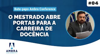 O mestrado abre portas para a carreira de docência  Andrei Rech [upl. by Noseimaj]