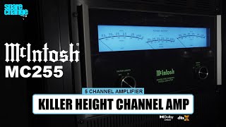 A Killer Height Channel Amp McIntosh MC255 Amplifier  Home Theater Upgrade [upl. by Repip]