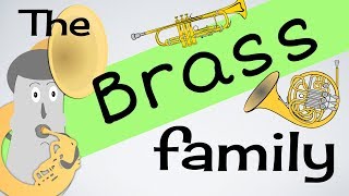 Brass Instruments for kids INSTs 2  Trumpet  Tuba  Trombone amp more  Green Beans Music [upl. by Zel408]