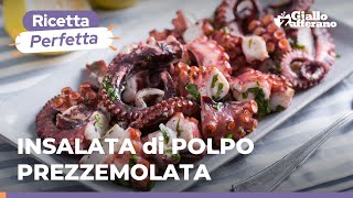 INSALATA di POLPO PREZZEMOLATA LA RICETTA INTRAMONTABILE  🐙🌊💙 [upl. by Nairbal]