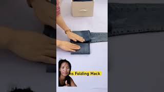 How to fold a pants reels ideas tips foldingpants [upl. by Melanie]