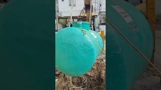 Bio  Septic Tank Installation construction bioseptictank home civilengineering [upl. by Romo280]