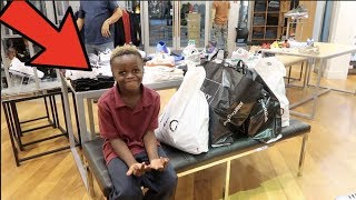 I SURPRISED WOO WOO WITH A 2000 SHOPPING SPREE [upl. by Lezah]