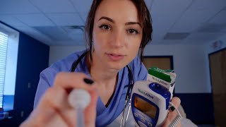 ASMR  Real Hospital Exam for Relaxation  Emergency Appendicitis [upl. by Dituri]