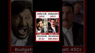 Jolly LLB vs Jolly LLB2 movie comprise and Box office collections jollyllb3 jollyllb2 jollyllb [upl. by Aeslek193]