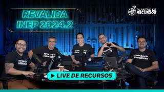 Live de Recursos do MEDGRUPO  Revalida Inep 20242 [upl. by Stannfield841]