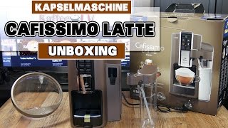 Cafissimo LATTE Unboxing amp erster Eindruck der MetallicFarben deutsch [upl. by Gambrill939]