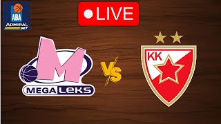 🔴 Live Mega Basket vs Crvena zvezda  Live Play By Play Scoreboard [upl. by Nahguav]