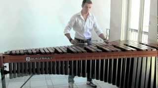 Pasquale Miranda plays quotFrancyquot CSantangelo  Marimba solo [upl. by Etnovaj158]