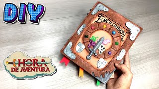 Como Fazer Enchiridion o Manual do Herói de Hora de Aventura [upl. by Ardnuassak634]