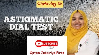 Astigmatic Dial Test Malayalam [upl. by Anerhs137]