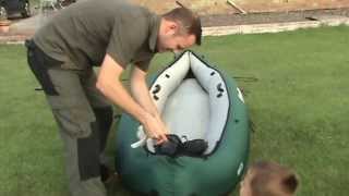 SEVYLOR COLORADO INFLATEABLE KAYAK REVIEW  UNPACKING [upl. by Voltz]