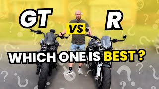 Triumph Rocket 3R vs GT [upl. by Atinrahc]