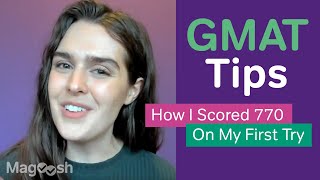 How I Got a 770 Score on the GMAT [upl. by Sidoma833]