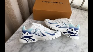 Louis Vuitton LV Runner Tatic Sneaker 1ACF17 Review [upl. by Halyahs]