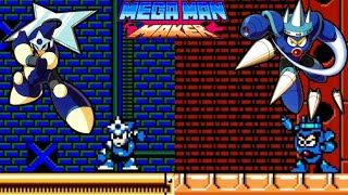 MEGA MAN MAKER ALL FOR ONE MOD  Shadow Man amp Needle Man Stage Recreations [upl. by Euqcaj443]