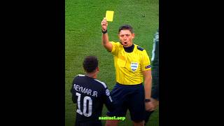 Neymar vs Referee 😳 neymar football shorts [upl. by Navek]