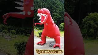 Dinosaur shooting game event production  Tyrannosaurus Inflatable  恐竜シューティング ティラノサウルス Dinosaur [upl. by Salman]