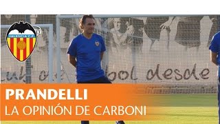 CARBONI HABLA SOBRE PRANDELLI  VALENCIA CF [upl. by Eimyaj]