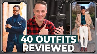 Your BEST Winter Outfits  Viewer Outfit Review No 2 [upl. by Relda]