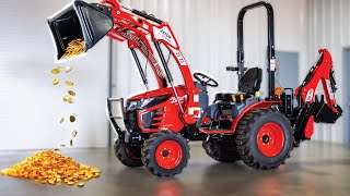 THE MOST Affordable Compact Tractor  Backhoe In 2023  ZETOR M25HT BACKHOE [upl. by Eneirda]