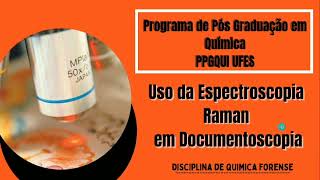 Documentoscopia Espectroscopia Raman [upl. by Esineg445]