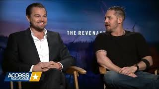 Leonardo DiCaprio amp Tom Hardy friendship press junket interview moments [upl. by Eeresed136]