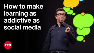 How to Make Learning as Addictive as Social Media  Duolingos Luis Von Ahn  TED [upl. by Trahurn]