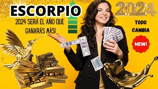 ❤️Escorpio ♏️2024 TU MEJOR AÑO✨ LLENO DE NOVEDADES Y AMORES❤️✨ escorpio tarot horoscopo [upl. by Ellehc]