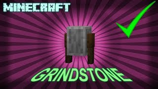 ✔ MINECRAFT  How to Make a Grindstone 114 [upl. by Orazio]