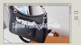 Shopping Haul  루이뷔통 마렐백 리뷰  👜직장인 데일리 백 추천  Louis Vuitton Marelle bag Unboxing  공홈에서 재고 확인 tip [upl. by Burman]