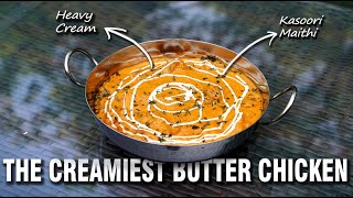 BUTTER CHICKEN  THE CREAMIEST BUTTER CHICKEN RECIPE  STREET FOOD [upl. by Enyaj]