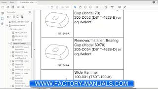 2001 Ford E Series OEM factory repair manual [upl. by Hamnet]