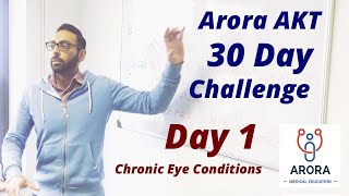 Chronic Eye Conditions  Day 1 of AKT 30 Day Challenge [upl. by Lister226]