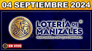 Resultado LOTERIA DE MANIZALES MIÉRCOLES 04 de septiembre 2024 [upl. by Riffle805]