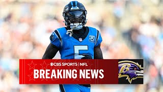 Panthers trade WR Diontae Johnson to Ravens  Breaking News [upl. by Heda]