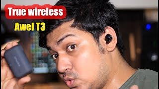 Best Wireless Earbuds AWEI T3 Twins Wireless Earbuds A to z review [upl. by Mell]