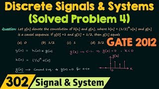 Discrete Time Signals amp Systems Solved Problem 4 [upl. by Lail]