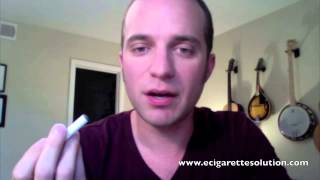 Nicotek Electronic Cigarette Review [upl. by Enitsirt]