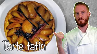 Recette TARTE TATIN AUX POMMES 🇫🇷 Style de Gordon Ramsay [upl. by Aisatnaf]