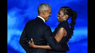 Obamas Stress Empathy And Kindness On Day 2 Of The DNC Convention [upl. by Valenta638]