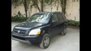 2003 honda pilot start up and test drive [upl. by Nylcsoj]