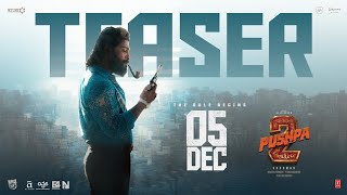 Pushpa 2 The Rule Teaser Hindi  Allu Arjun Fahad Faasil Rashmika  Sukumar  5 DEC update [upl. by Bigelow283]