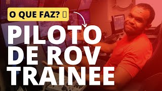 LIVE 15  PILOTO DE ROV TRAINEE O QUE FAZ O QUE AS EMPRESAS BUSCAM [upl. by Meade593]