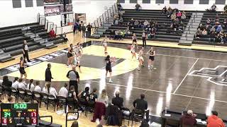 DGF vs Crookston High School Girls Freshman Basketball [upl. by Leikeze]