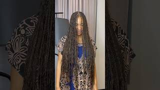 Goddess Knotless Braids🤯🔥 braider tutorial hair viralvideo knotless shorts subscribe fyp [upl. by Eeryk703]