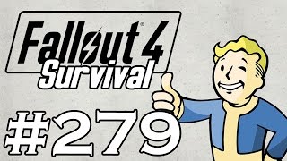 Lets Play Fallout 4  SURVIVAL  NO FAST TRAVEL  Part 279  Dunwich Borers [upl. by Htebsle]