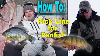 Line Selection for Ice Fishing Panfish [upl. by Noremmac]