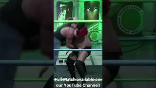 Tungsten Redd vs Beer City Bruiser PWFGlobalWarning [upl. by Nissie]